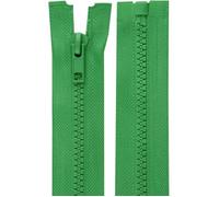 Cyclingcolors 2x Fermeture Éclair N°5 30 Cm Tirette Curseur Polyester Extrémité Ouverte Maille Glissière Vêtement, Fougère Verte