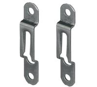 cyclingcolors 2x ferrure d'assemblage acier bronze épaisseur bois 16mm x largeur 12mm attache fixation support meuble lit équerre plinthe