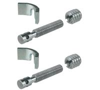 cyclingcolors 2X ferrure d'assemblage avec vis à tête percée en Croix + Manchon fileté M8 + étrier lit Meuble Bois Table Goujons