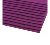 cyclingcolors 2x Feuille Tissu de Feutre Feutrine Loisir Creatif Couture Scrapbooking Art Artisanat Décoration Découpage A4 20x30cm épaisseur 2-3mm Polyester 416 g/m² - rose violet