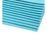 cyclingcolors 2x Feuille Tissu de Feutre Feutrine Loisir Creatif Couture Scrapbooking Art Artisanat Décoration Découpage A4 20x30cm épaisseur 2-3mm Polyester 416 g/m² - bleu bébé