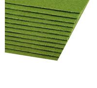 cyclingcolors 2x Feuille Tissu de Feutre Feutrine Loisir Creatif Couture Scrapbooking Art Artisanat Décoration Découpage A4 20x30cm épaisseur 1,5-2mm Polyester 300 g/m² - vert veldt