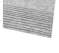 cyclingcolors 2x Feuille Tissu de Feutre Feutrine Loisir Creatif Couture Scrapbooking Art Artisanat Décoration Découpage A4 20x30cm épaisseur 1,1-1,4mm Polyester 166 g/m² - gris clair