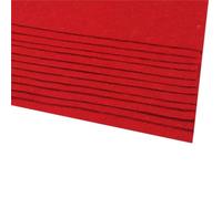 cyclingcolors 2x Feuille Tissu de Feutre Feutrine Loisir Creatif Couture Scrapbooking Art Artisanat Décoration Découpage A4 20x30cm épaisseur 1,1-1,4mm Polyester 166 g/m² - rouge fraise