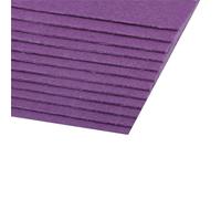 cyclingcolors 2x Feuille Tissu de Feutre Feutrine Loisir Creatif Couture Scrapbooking Art Artisanat Décoration Découpage A4 20x30cm épaisseur 1,5-2mm Polyester 300 g/m² - violet clair