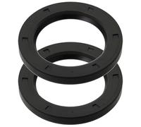 cyclingcolors 2x Joint à lèvre spy étanchéité pouces caoutchouc nitrile NBR arbre composant mécanique rotatif huile vidange avec ressort, 1 1/2x2 1/2x5/16" CB (38,1x63,5x7,93mm CB)