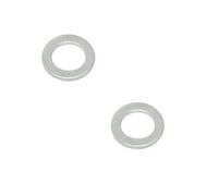 cyclingcolors 2x joint moto scooter cyclomoteur moteur vidange aluminium plat 10x16x1,5