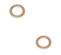 cyclingcolors 2x joint moto scooter cyclomoteur moteur vidange cuivre plat 8x12x1mm