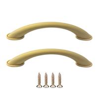 cyclingcolors 2x Poignée de meuble entraxe 96mm plastique placard porte cuisine armoire tiroir buffet maison, pin