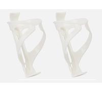 cyclingcolors 2X Porte bidon vélo Plastique Universel Route Ville VTT réglable, Blanc