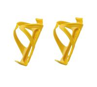 cyclingcolors 2X Porte bidon vélo Plastique Universel Route Ville VTT réglable, Jaune