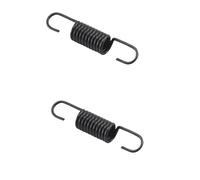 cyclingcolors 2x ressort pot échappement universel moto scooter mobylette, longueur 57mm x diamètre 10mm