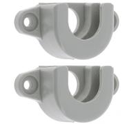 cyclingcolors 2x Support d'arbre de volet roulant pour roulement Ø 28mm extérieur PVC gris Accesoire Store Fenêtre Fixation Embout Coussinet