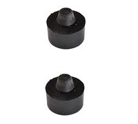 cyclingcolors 2x tampon de béquille, embout, butée, protection, moto scooter mobylette compatible avec MBK booster yamaha BW's diamètre 25mm