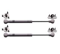 cyclingcolors 2x Vérin à gaz automatique inférieur blanc Meuble Hydraulique Ressort Amortisseur Porte Bras Charnière, 80N