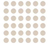 cyclingcolors 36x Cache vis adhésif autocollant diamètre 25mm protection bouchon trou obturateur meuble table chaise maison, Cachemire