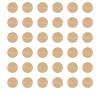 cyclingcolors 36x Cache vis adhésif autocollant diamètre 25mm protection bouchon trou obturateur meuble table chaise maison, Bouleau