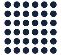 cyclingcolors 36x Cache vis adhésif autocollant diamètre 25mm protection bouchon trou obturateur meuble table chaise maison, Bleu foncé
