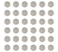 cyclingcolors 36x Cache vis adhésif autocollant diamètre 25mm protection bouchon trou obturateur meuble table chaise maison, Granite