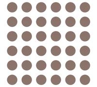 cyclingcolors 36x Cache vis adhésif autocollant diamètre 25mm protection bouchon trou obturateur meuble table chaise maison, Caramel