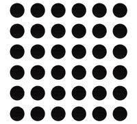 cyclingcolors 36x Cache vis adhésif autocollant diamètre 25mm protection bouchon trou obturateur meuble table chaise maison, Chêne chocolat foncé