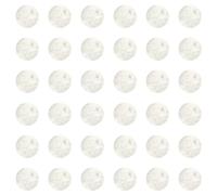 cyclingcolors 36x Cache vis adhésif autocollant diamètre 25mm protection bouchon trou obturateur meuble table chaise maison, Marbre blanc