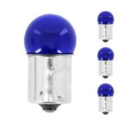 cyclingcolors 4x ampoule 12V 10W BA15S bleu clignotant moto scooter mobylette voiture