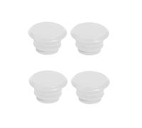 cyclingcolors 4X Bouchon de Guidon vélo Universel 20mm Embout Capuchon Cintre VTT Trottinette, Blanc