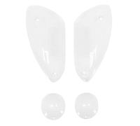 cyclingcolors 4x cabochon clignotant avant arrière protection plastique moto scooter mobylette compatible avec mbk nitro yamaha aerox
