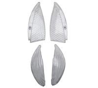 cyclingcolors 4x cabochon clignotant avant arrière protection plastique moto scooter mobylette compatible avec peugeot vivacity