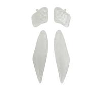 cyclingcolors 4x cabochon clignotant avant arrière protection plastique moto scooter mobylette compatible avec mbk booster yamaha bw's