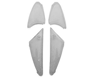 cyclingcolors 4x cabochon clignotant avant arrière protection plastique moto scooter mobylette compatible avec peugeot buxy zenith speedake