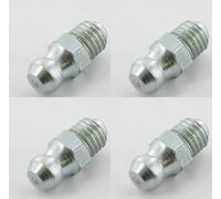cyclingcolors 4x graisseur 1/4 UNF angle 180° embout graissage pompe à graisse manuelle hydraulique tracteur engin agricole tractopelle