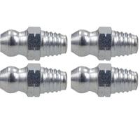 cyclingcolors 4x graisseur droit M6x1 angle 180 ° autotaraudé embout graissage pompe à graisse manuelle hydraulique tracteur engin agricole tractopelle