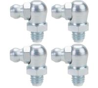 cyclingcolors 4x graisseur M6x1 angle 90° embout graissage pompe à graisse manuelle hydraulique tracteur engin agricole tractopelle