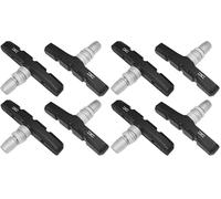 cyclingcolors 4X Patin de Frein vélo 2 Paires 70mm symétrique v-Brake Compatible avec pour Shimano Tektro Avid Sram Jante Cycle VTT VTC Ville (Lot de 2)