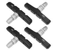 4X Patin de Frein vélo 2 Paires 70mm symétrique v-Brake Compatible avec pour Shimano Tektro Avid Sram Jante Cycle VTT VTC Ville