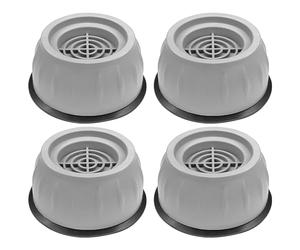 cyclingcolors 4x Patin Pied Machine à Laver avec Patin Semelle en Caoutchouc Cale Anti Vibration Sèche Linge Réfrigérateur Lave Linge Tampon