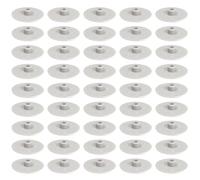 cyclingcolors 50x Cache vis capuchon Plastique tête Plate CHC et FHC 15mm 6 pans Creux Allen SW4 Hexagonal protection bouchon recouvrement meuble, gris RAL 7035