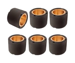 cyclingcolors 6x Galet de variateur 18 x 14 mm Scooter Maxiscooter Rouleau Variomat Transmission Moteur 110cc 125cc 150cc 180cc 200cc (12.0g)