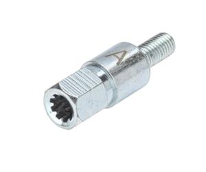cyclingcolors Adaptateur de renvoi d'angle de débroussailleuse, étoile, 9 Dents, Compatible avec Stiga, Makita/Dolmar, Victus, Kawasaki
