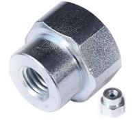 cyclingcolors Adaptateur tête débroussailleuse Compatible avec Tecomec M10 x 1,50 LHF pour Husqvarna