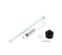 cyclingcolors axe de béquille + ressort moto scooter mobylette compatible avec MBK YAMAHA BOOSTER/BW'S 04-> / SPIRIT ->03 / ROCKET