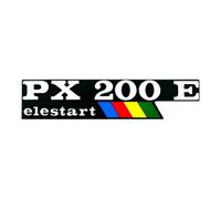 cyclingcolors Badge Panneau latéral Compatible avec Piaggio Vespa PX200cc ELESTART Logo écusson carrosserie Restauration Scooter référence Origine 198658