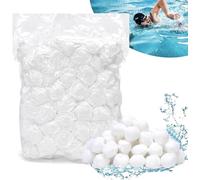 cyclingcolors Balle filtrante Piscine Universel Boule Filtre aspirateur Skimmer Pompe Robot Sable, 700g