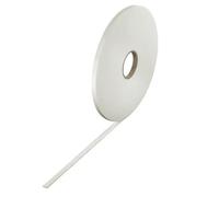 cyclingcolors Bande d'étanchéité adhésive autocollante en polypropylène de haute qualité pour fenêtres portes garage Garniture Vitrage Construction Polyvalent Isolant Seuil, blanc 12mm x 3mm x 20m