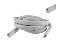 cyclingcolors bande en caoutchouc gris pour la protection du pare-brise moto scooter mobylette, compatible avec PIAGGIO VESPA 50-ET3