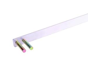 cyclingcolors barre pour verrou de conteneur avec cylindre échangeable, 600mm, porte, meuble, serrure