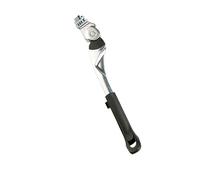 cyclingcolors béquille vélo latérale électrique VAE réglable 24" à 28" Aluminium Argent renforcé Fixation par vis M10