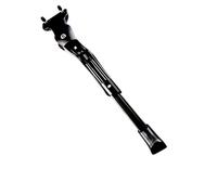 cyclingcolors béquille vélo latérale électrique VAE réglable 24" à 28" latérale Aluminium Noir renforcé entraxe 18mm et 40mm Fixation par vis M6